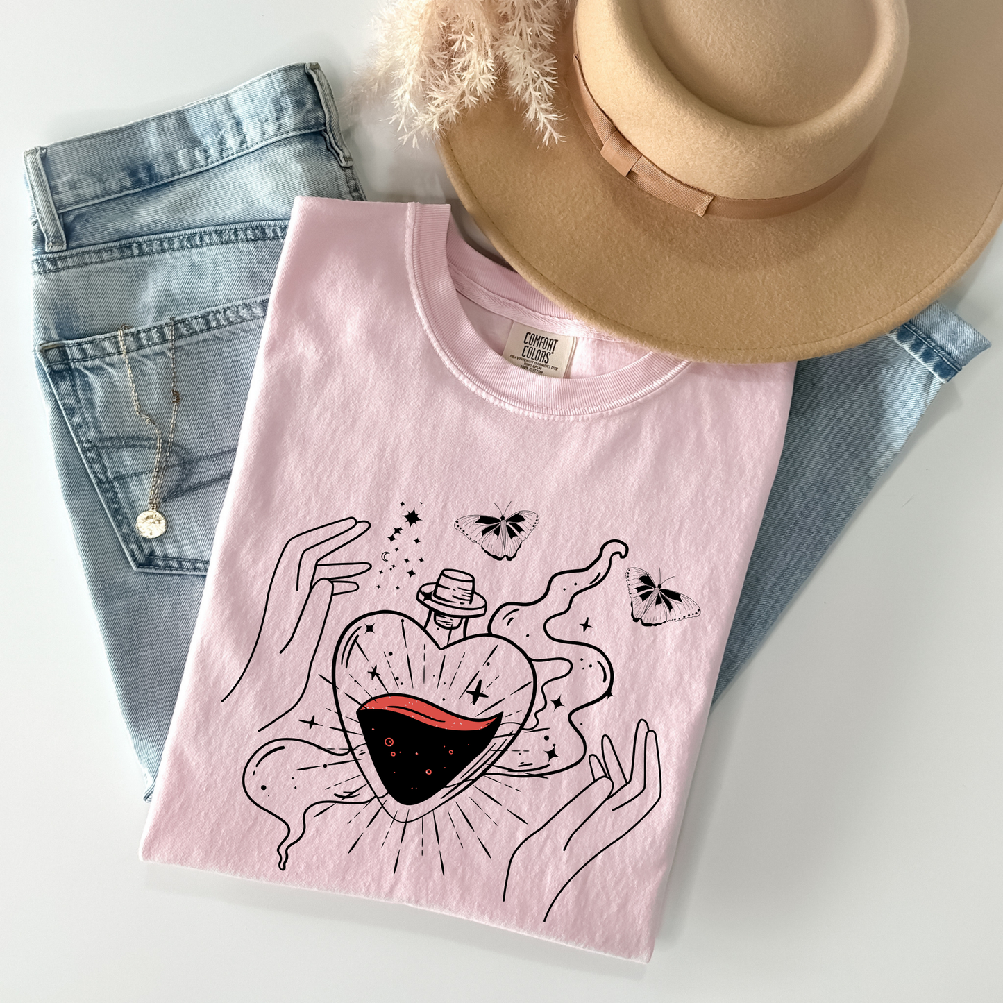 Vintage Heart Potion T-Shirt