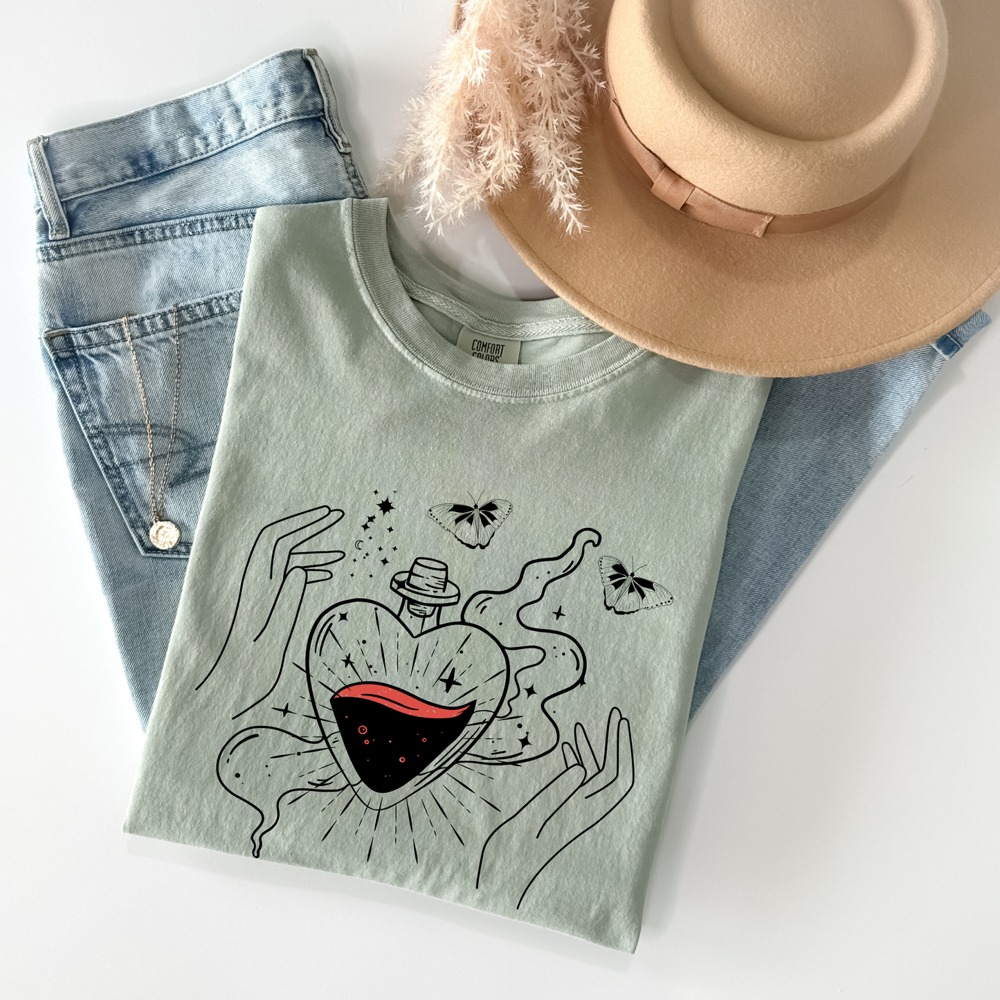 Vintage Heart Potion T-Shirt