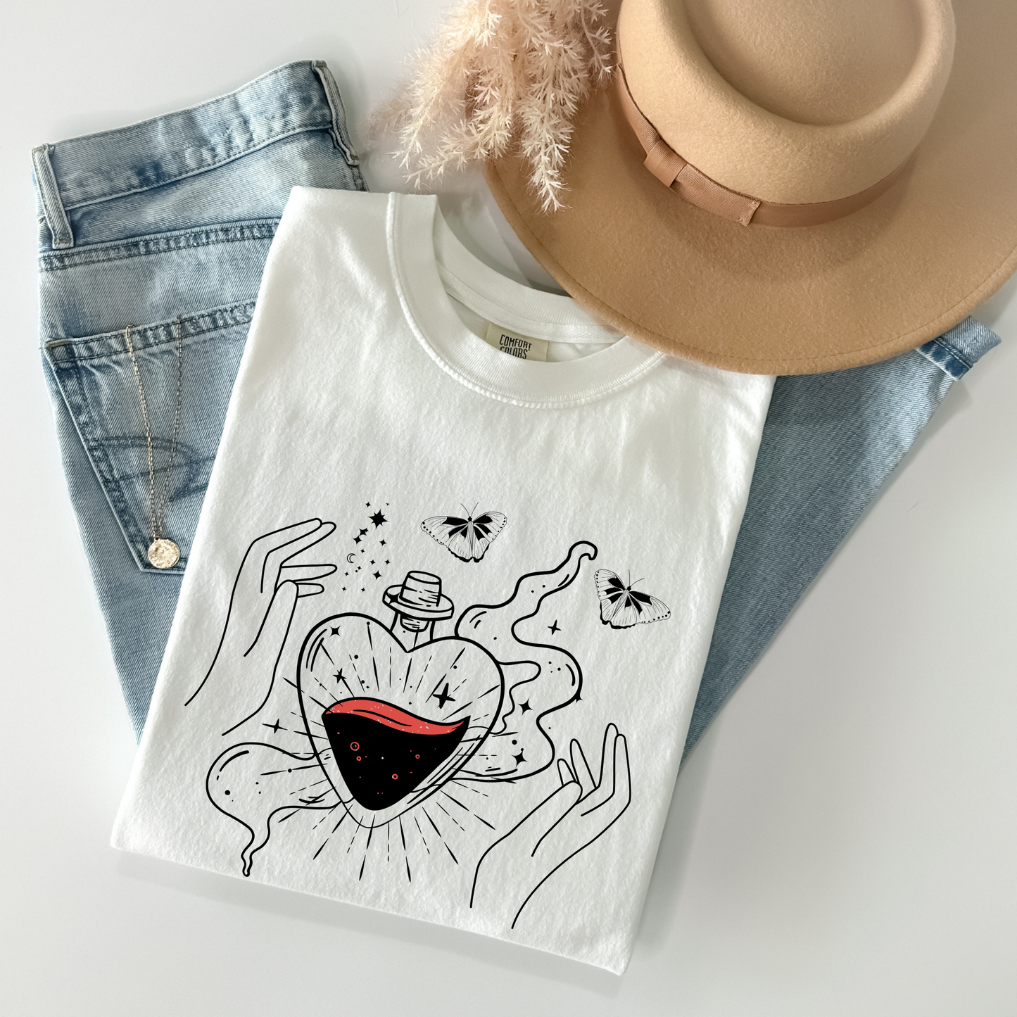 Vintage Heart Potion T-Shirt