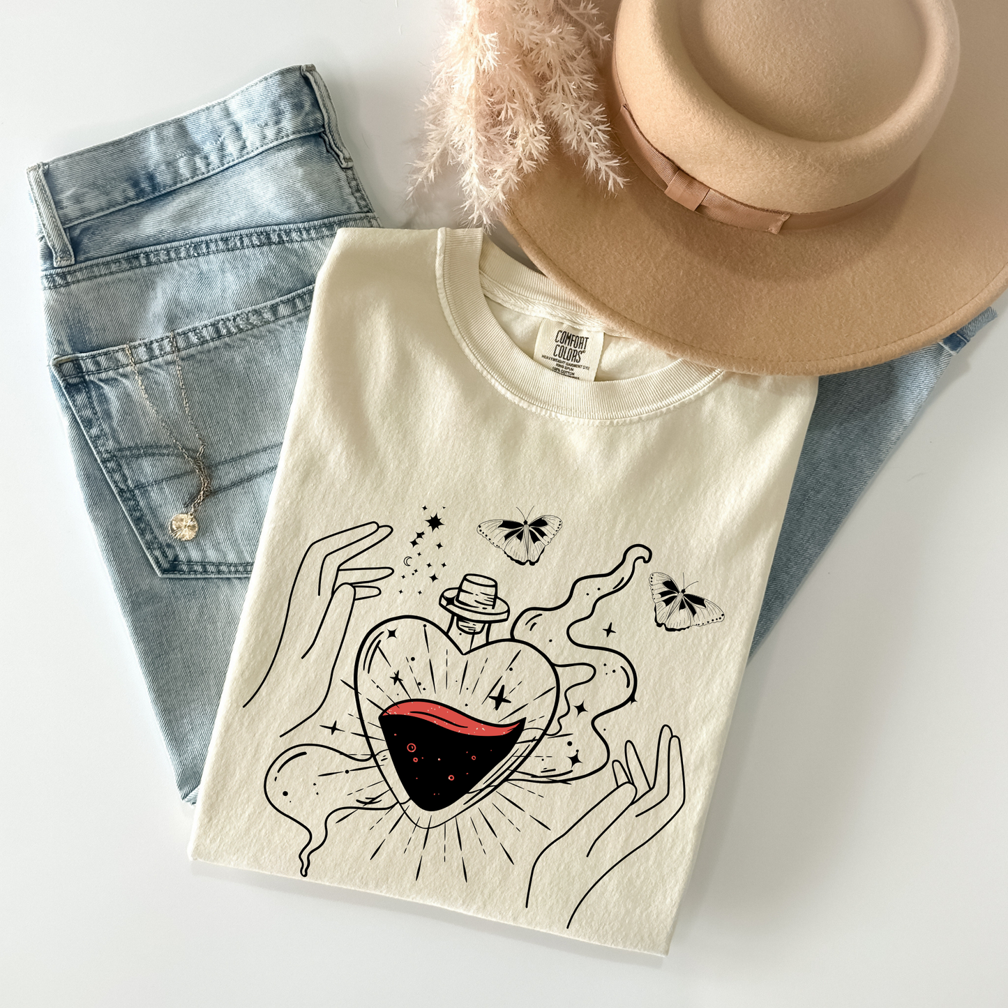 Vintage Heart Potion T-Shirt