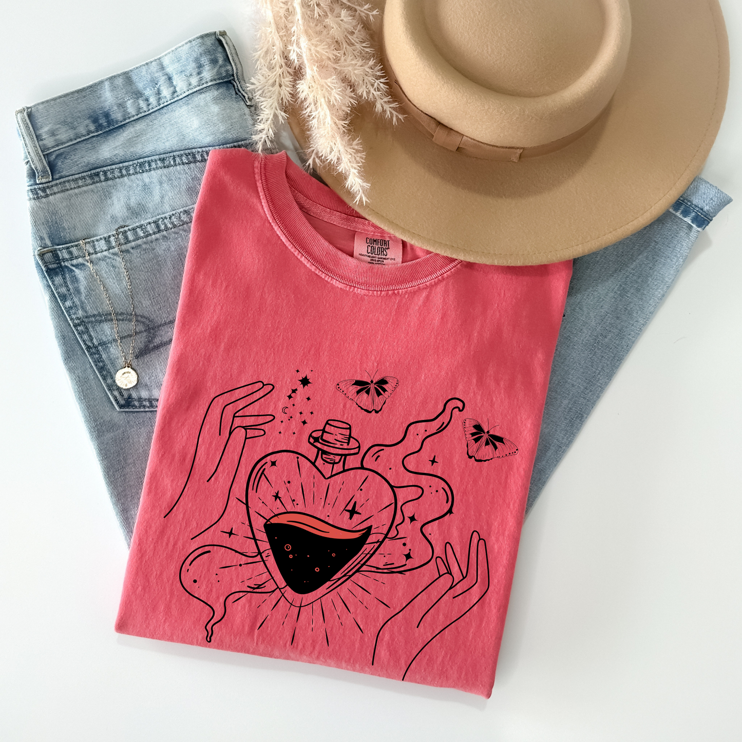 Vintage Heart Potion T-Shirt