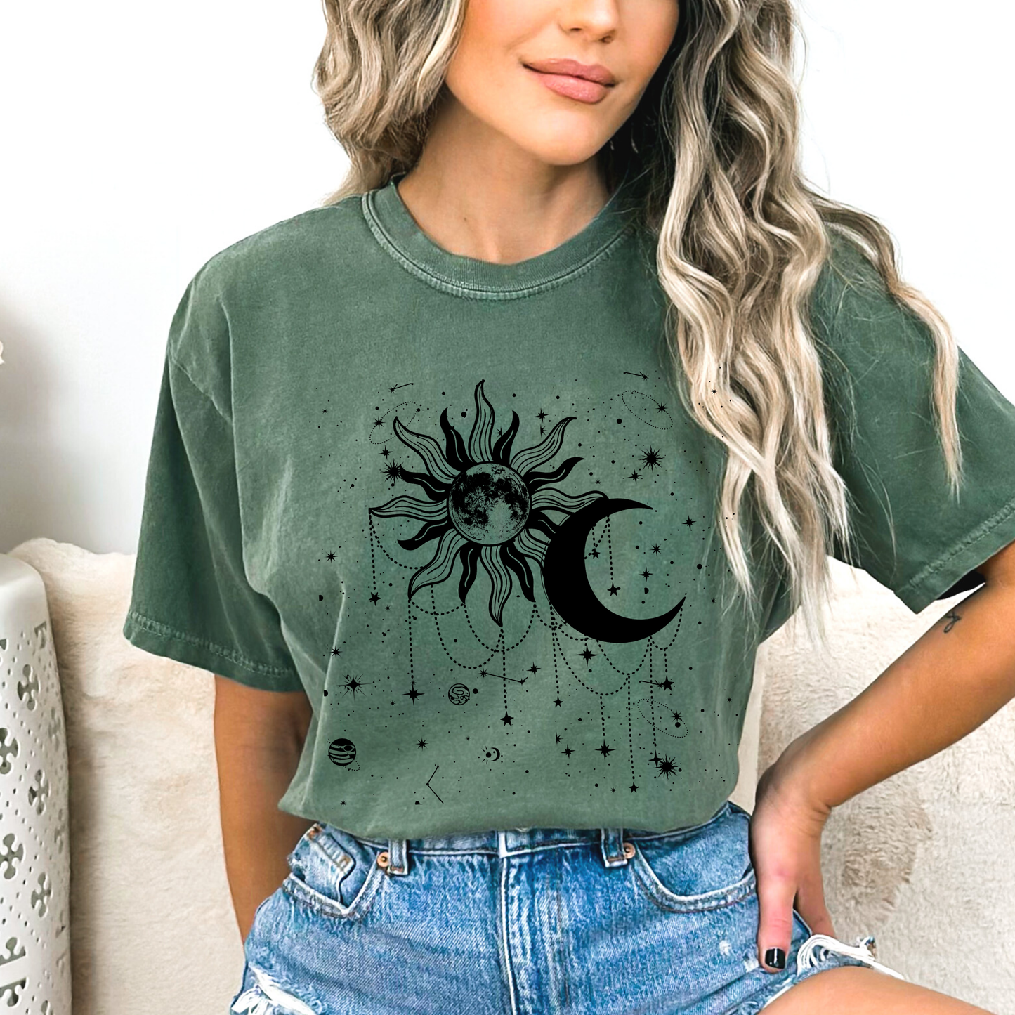 Sun and Moon Astrology T-Shirt