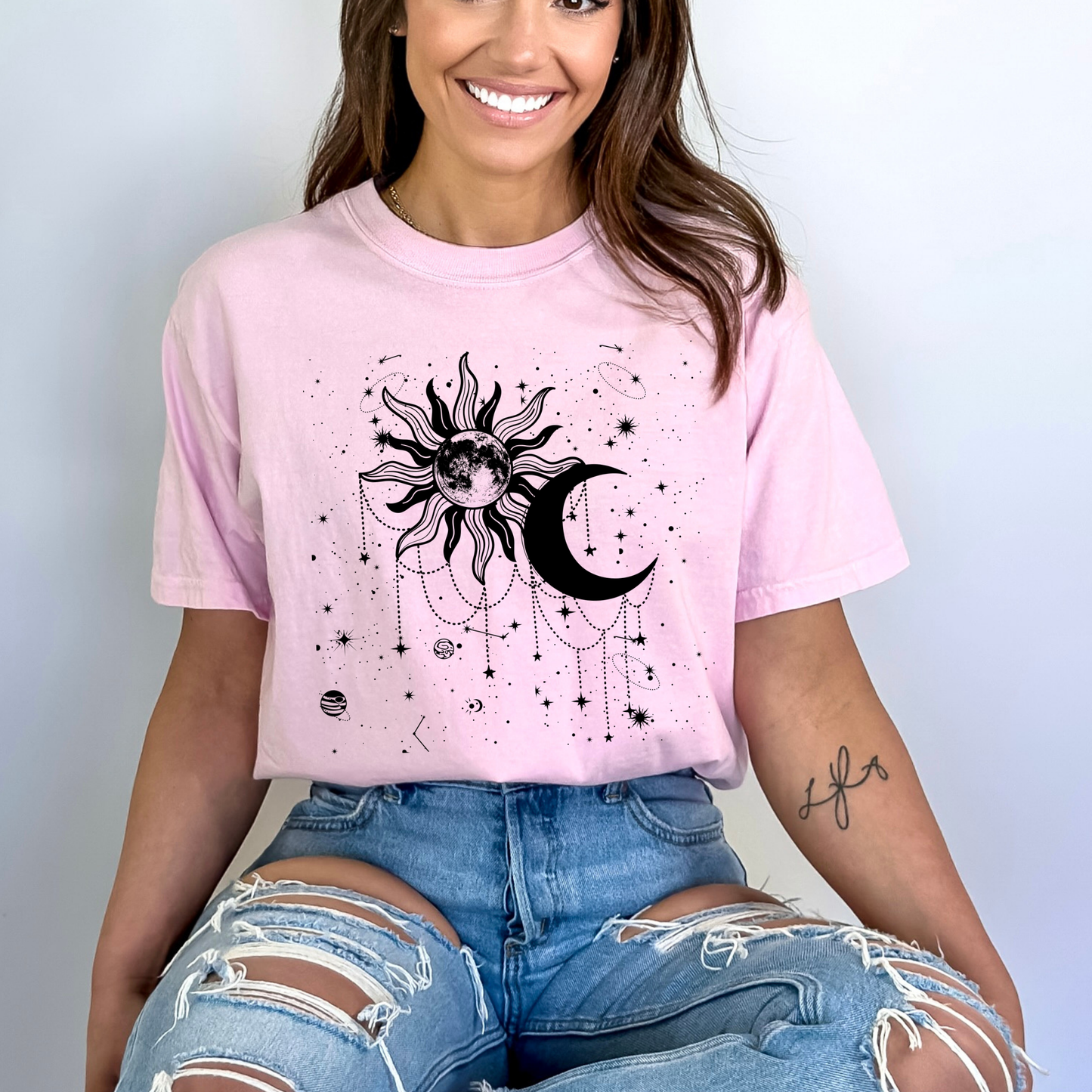 Sun and Moon Astrology T-Shirt