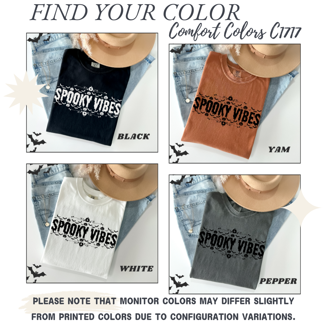 Spooky Vibes Halloween T-Shirt