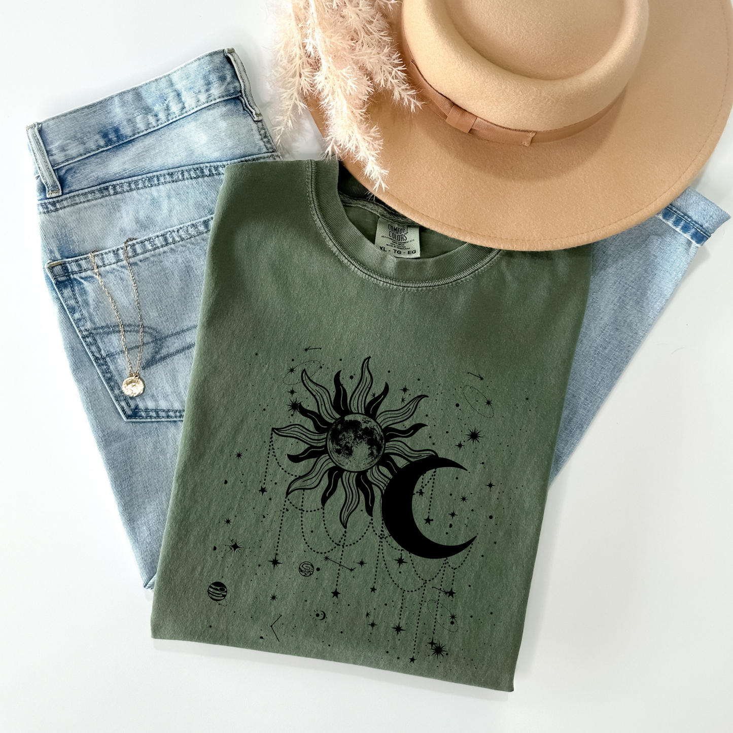 Sun and Moon Astrology T-Shirt