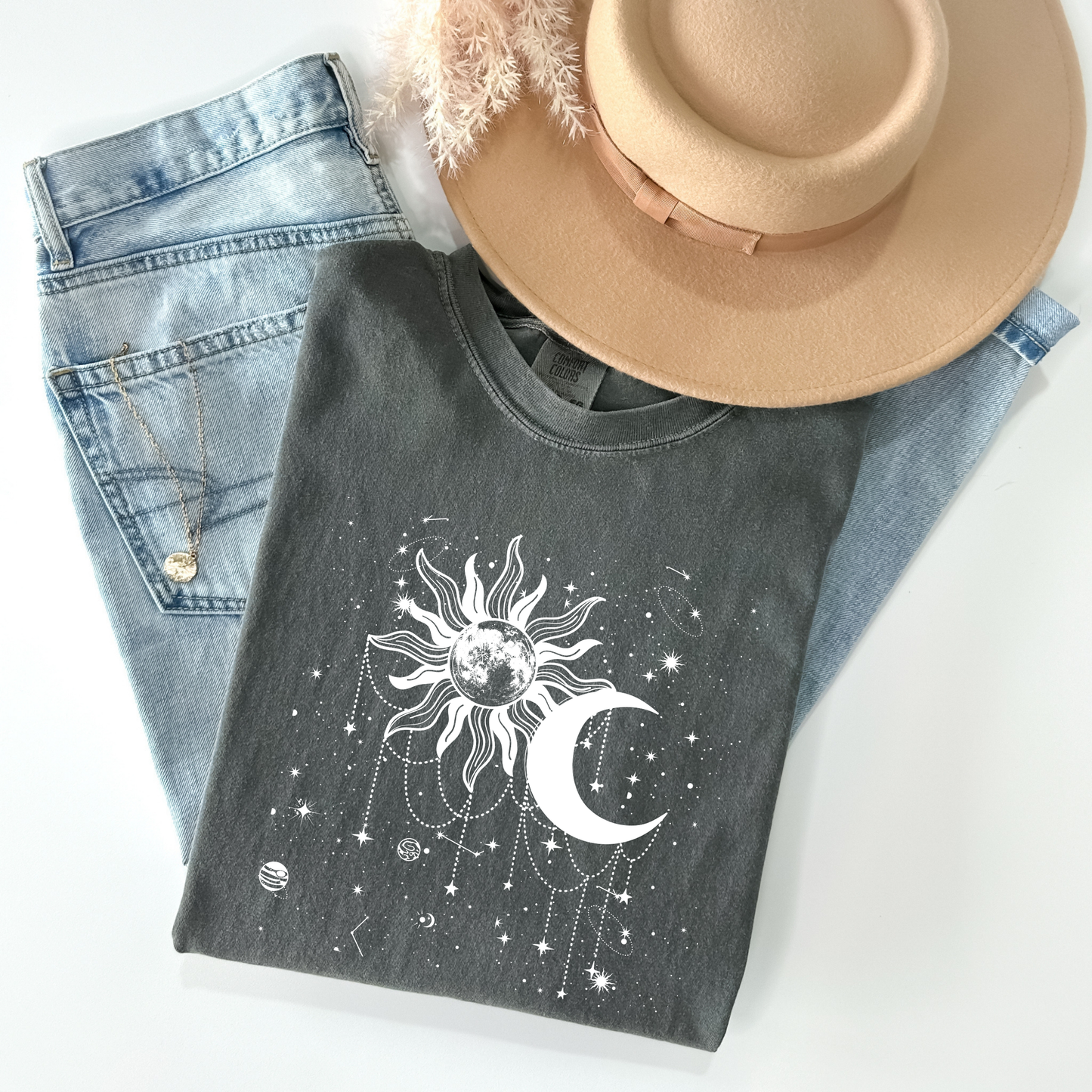 Sun and Moon Astrology T-Shirt
