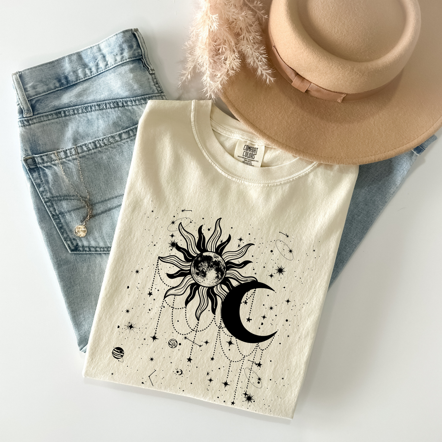 Sun and Moon Astrology T-Shirt