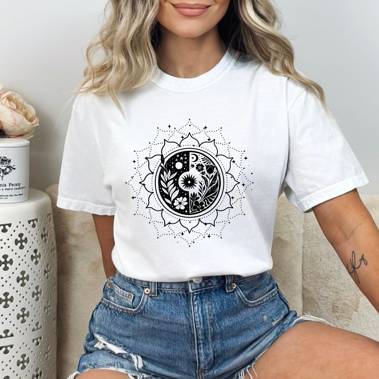 Yin Yang Balance Symbol T-Shirt