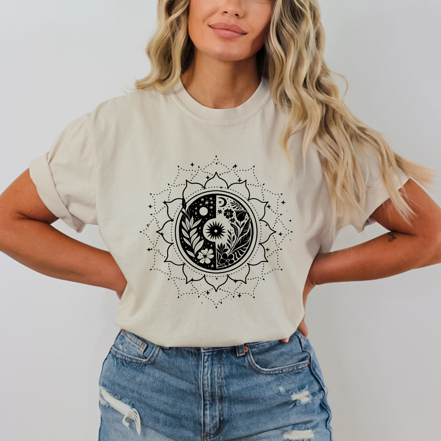 Yin Yang Balance Symbol T-Shirt