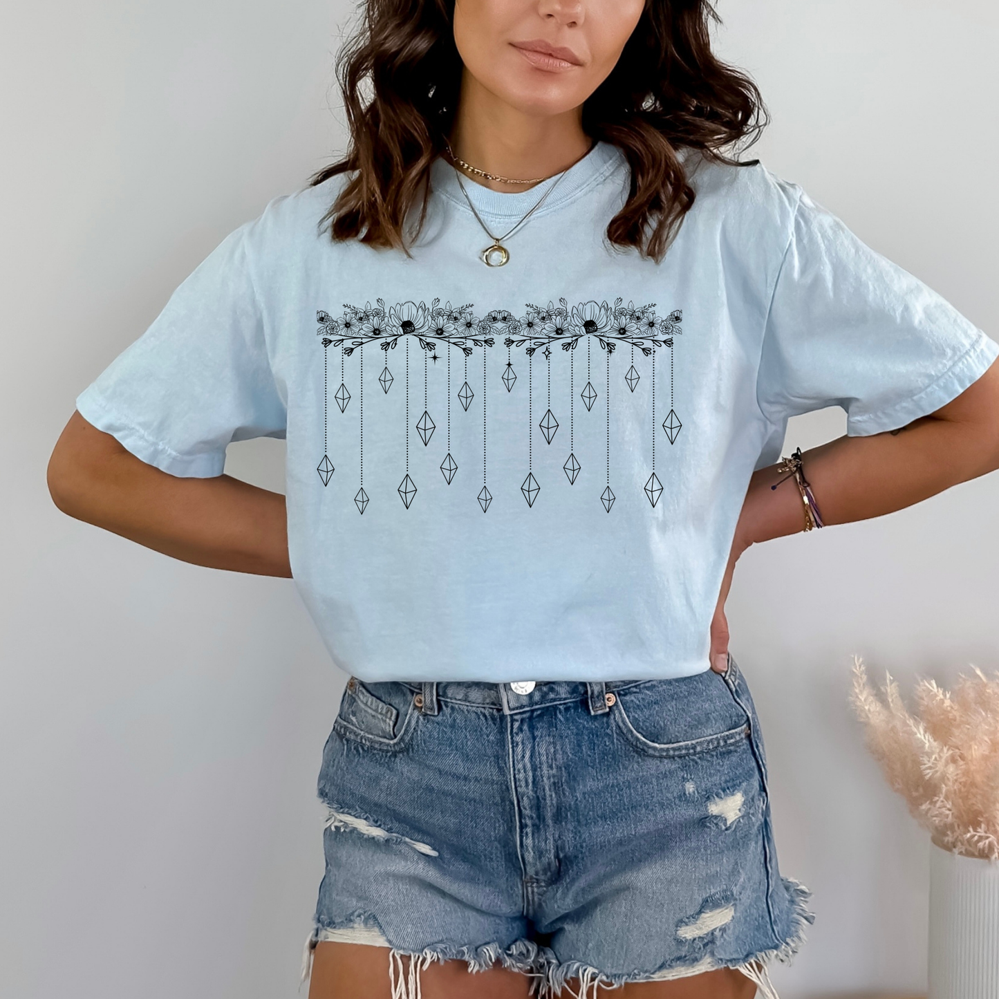 Boho Crystal Garlands T-shirt