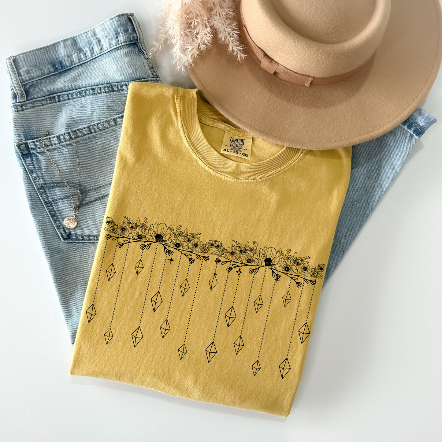 Boho Crystal Garlands T-shirt