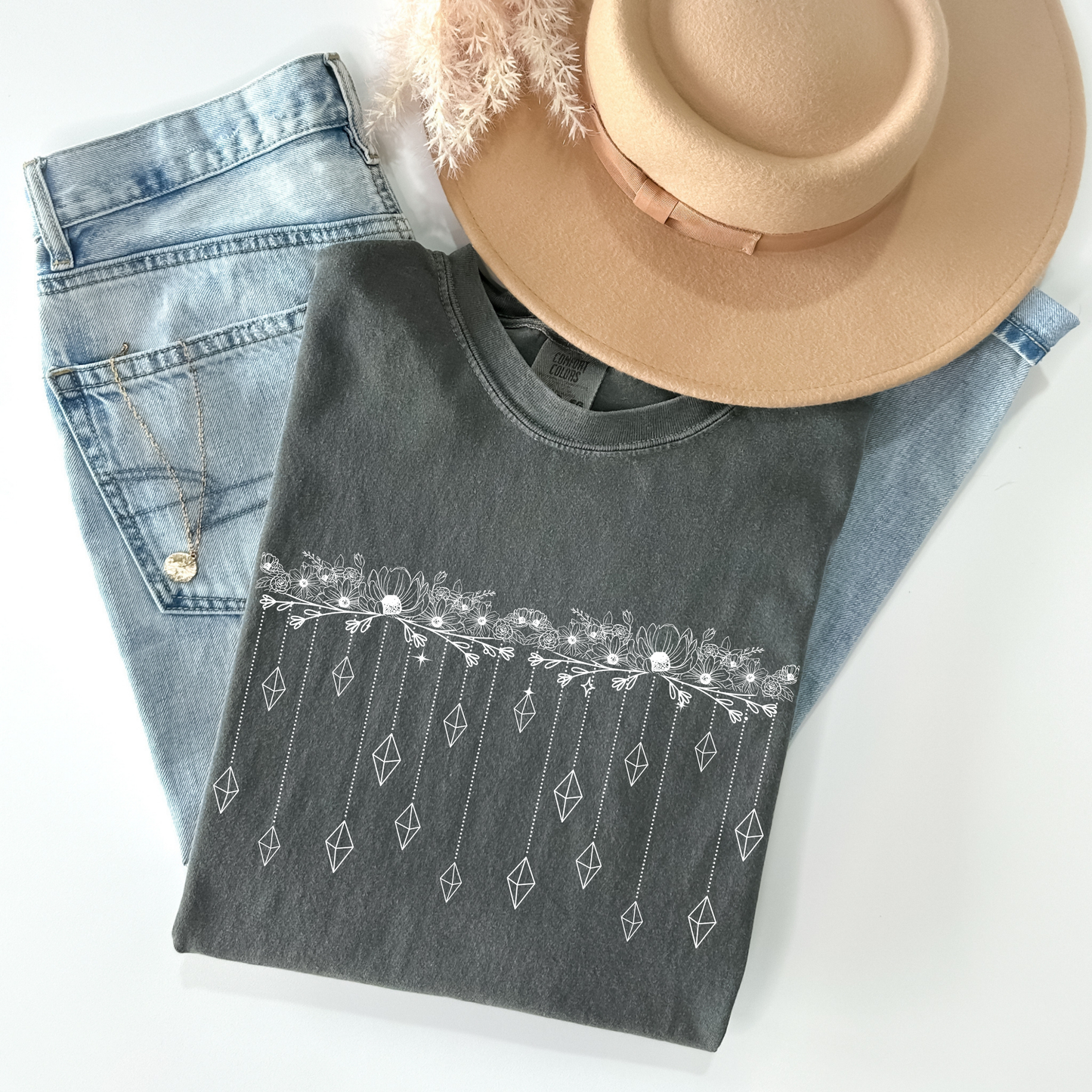 Boho Crystal Garlands T-shirt