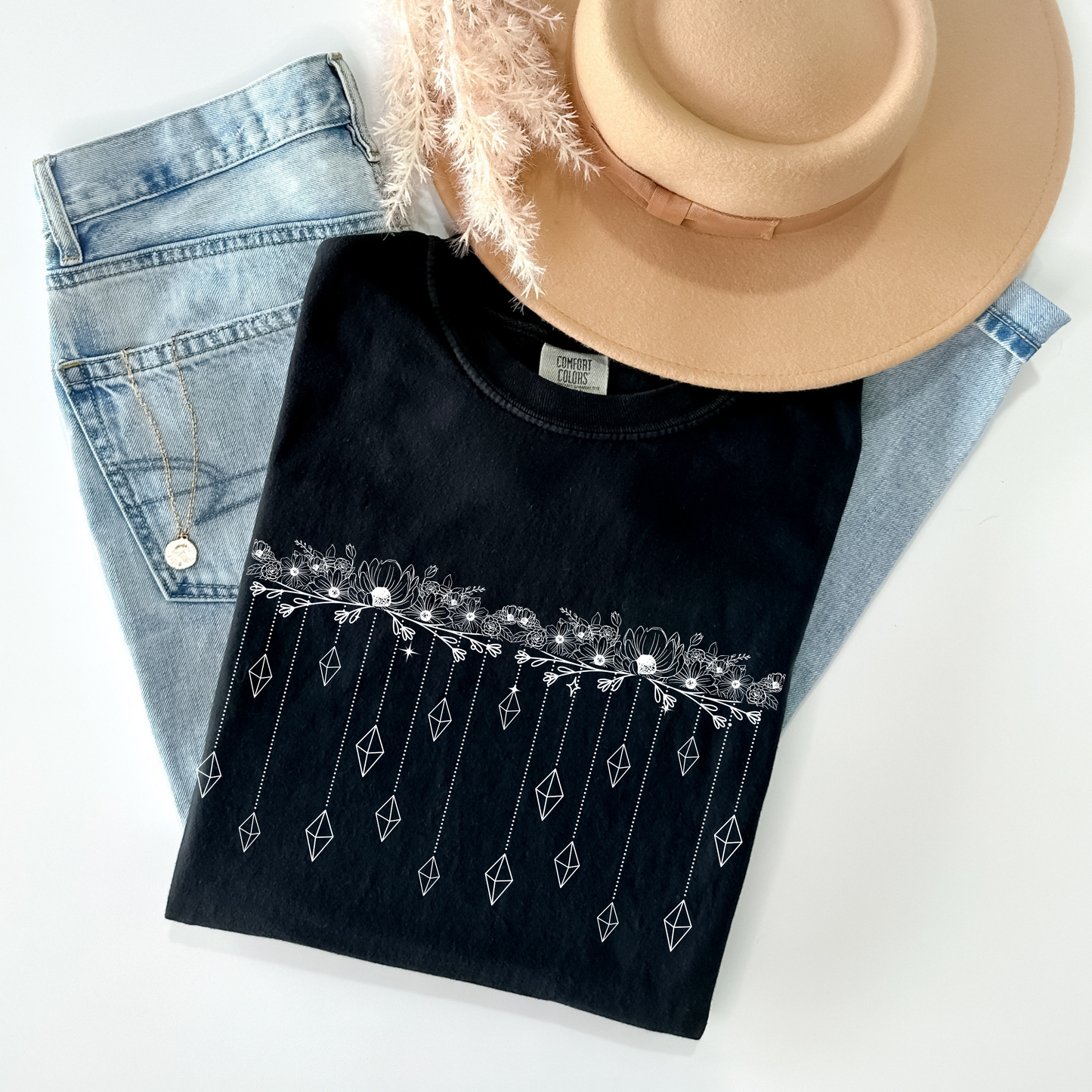 Boho Crystal Garlands T-shirt