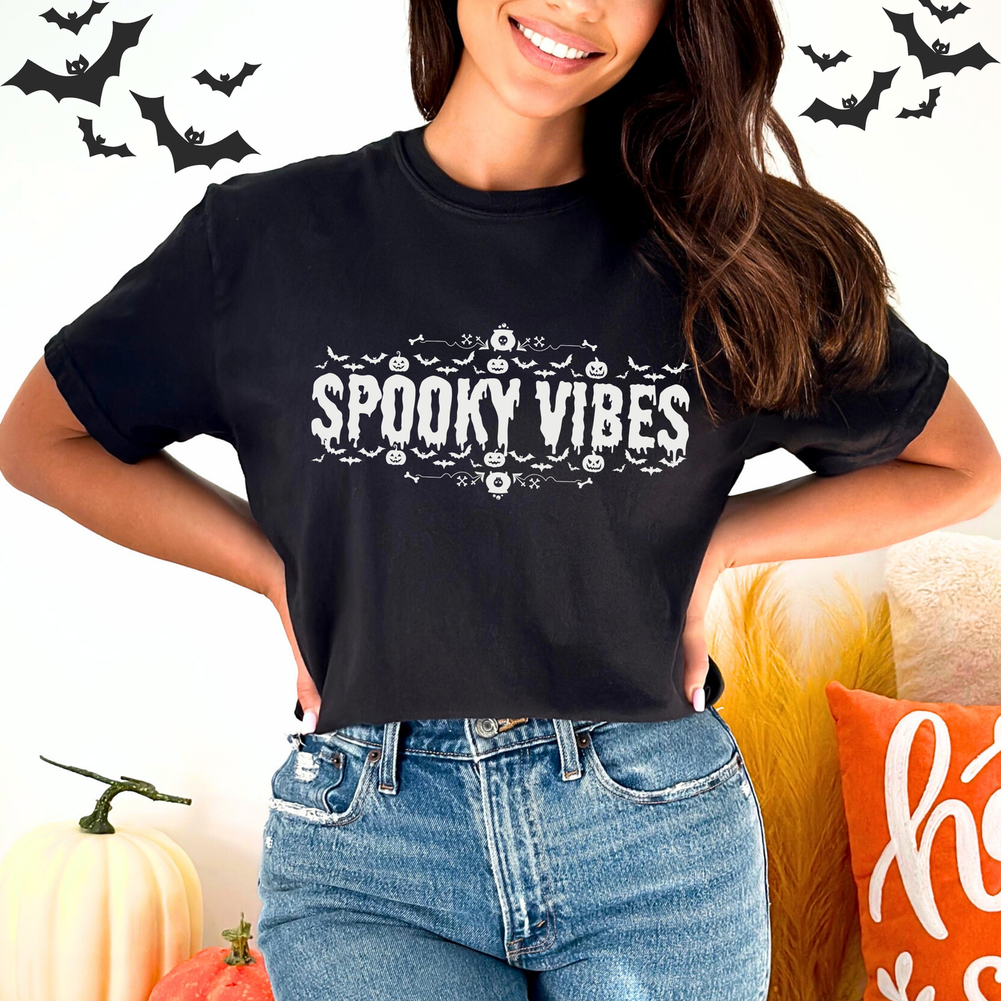 Spooky Vibes Halloween T-Shirt