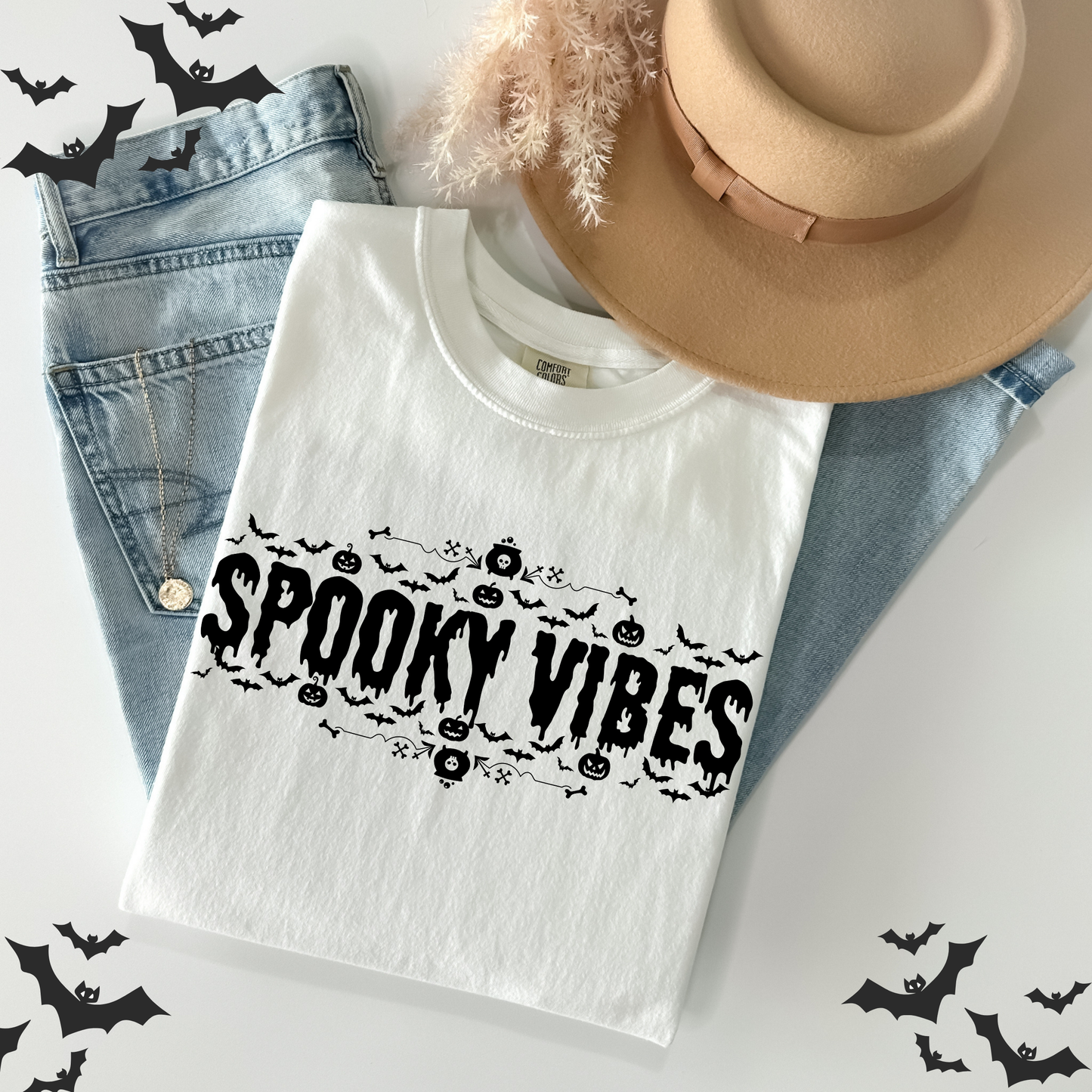 Spooky Vibes Halloween T-Shirt