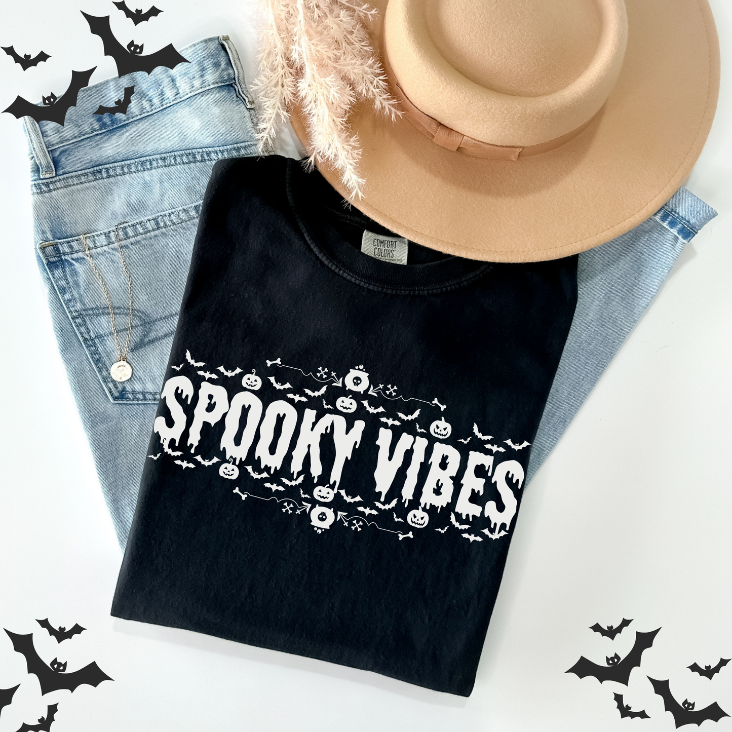 Spooky Vibes Halloween T-Shirt