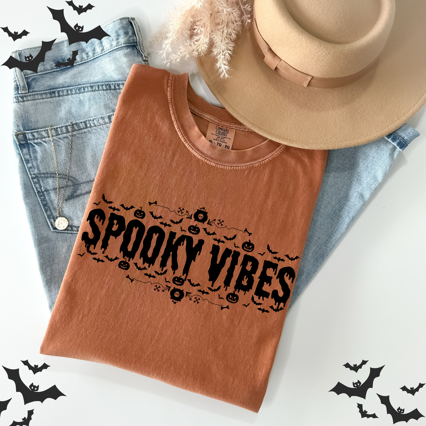 Spooky Vibes Halloween T-Shirt