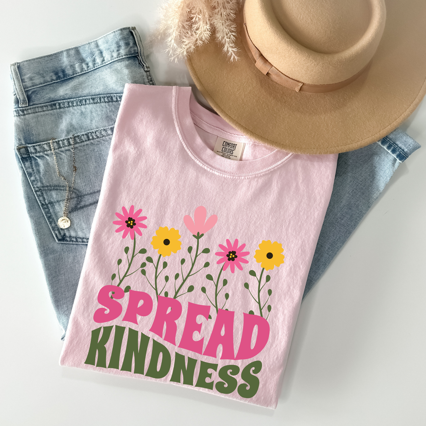 Spread Kindness Wildflowers T-shirt