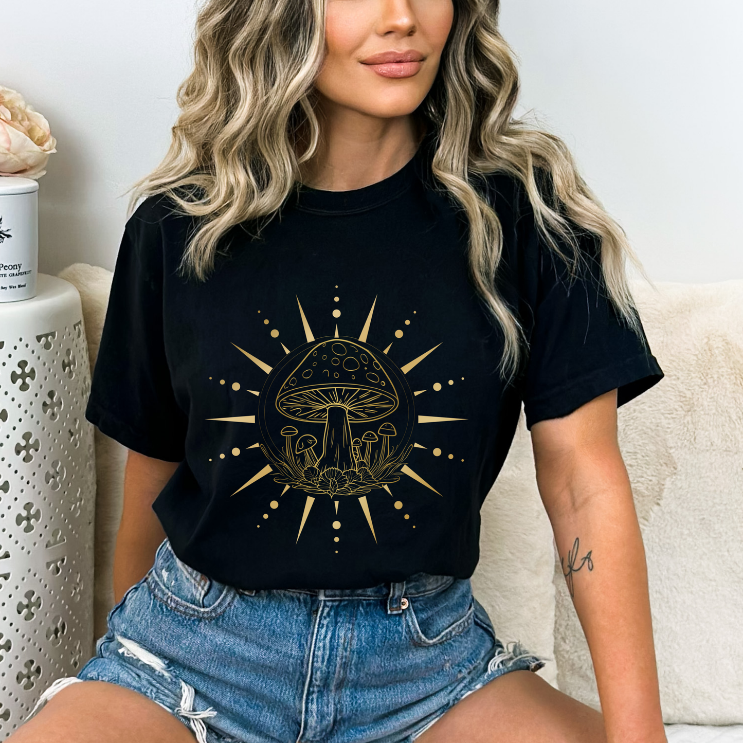 Golden Mushroom T-shirt