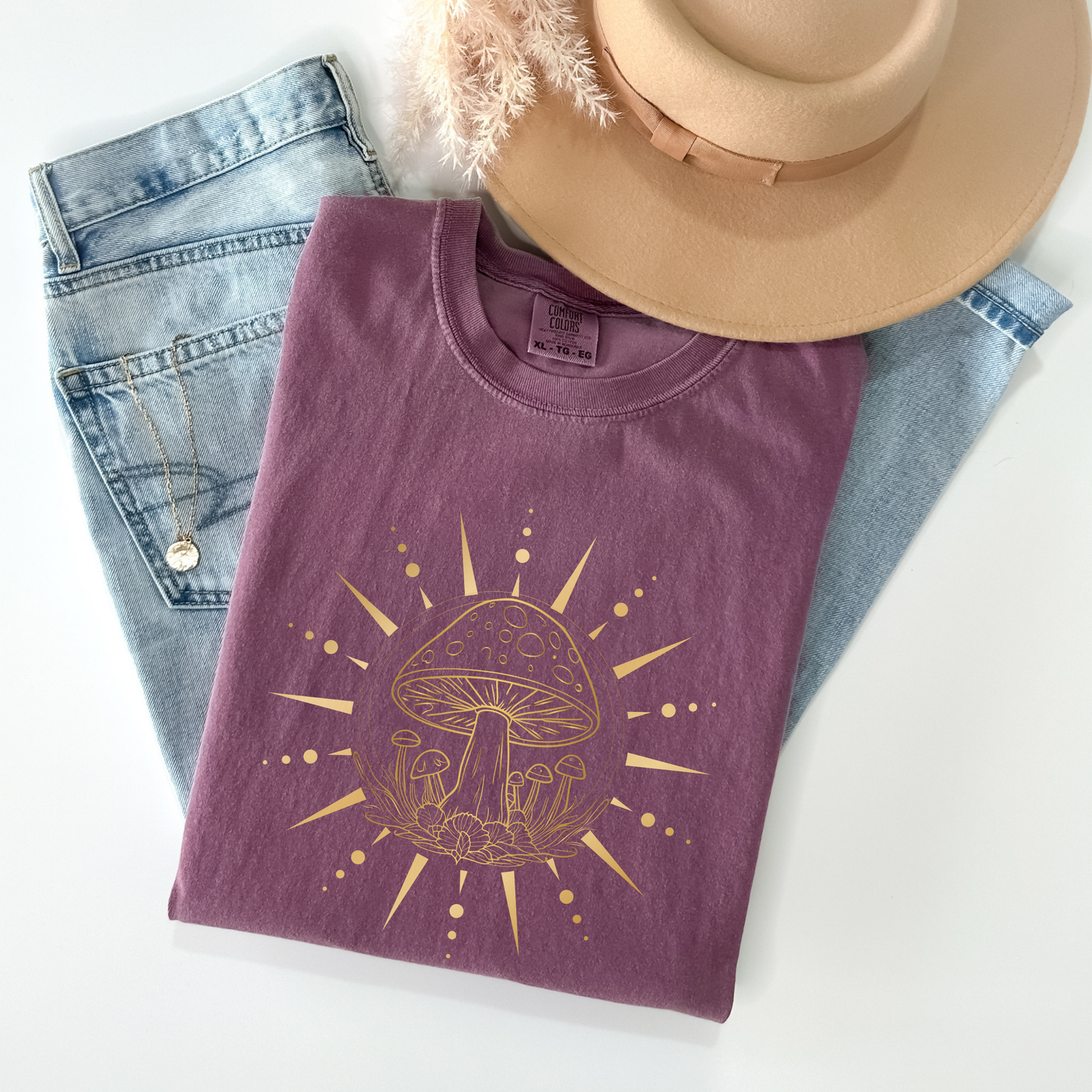 Golden Mushroom T-shirt