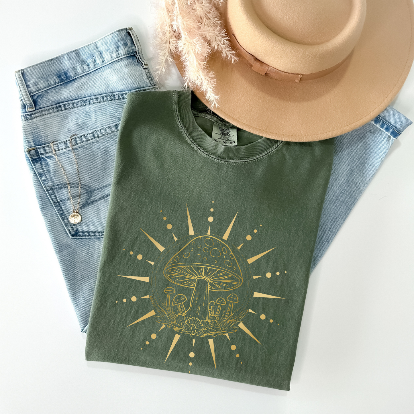 Golden Mushroom T-shirt