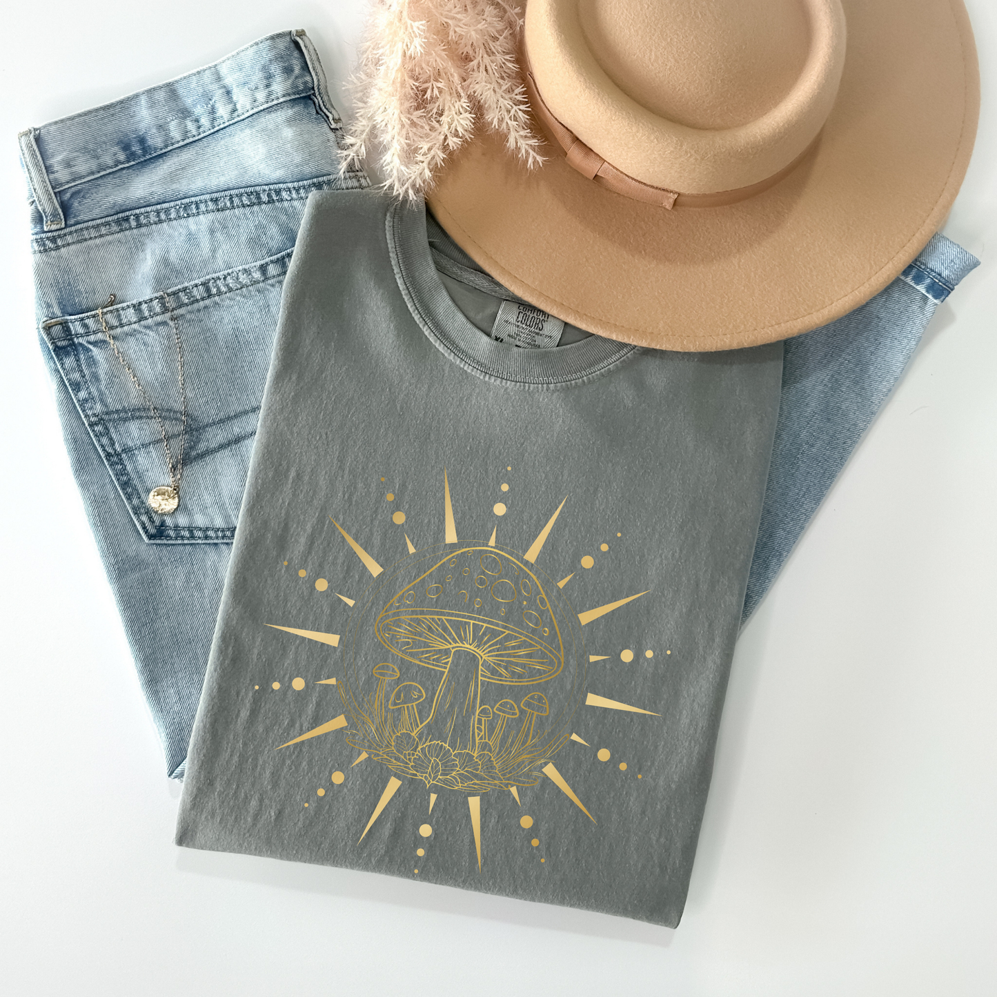 Golden Mushroom T-shirt