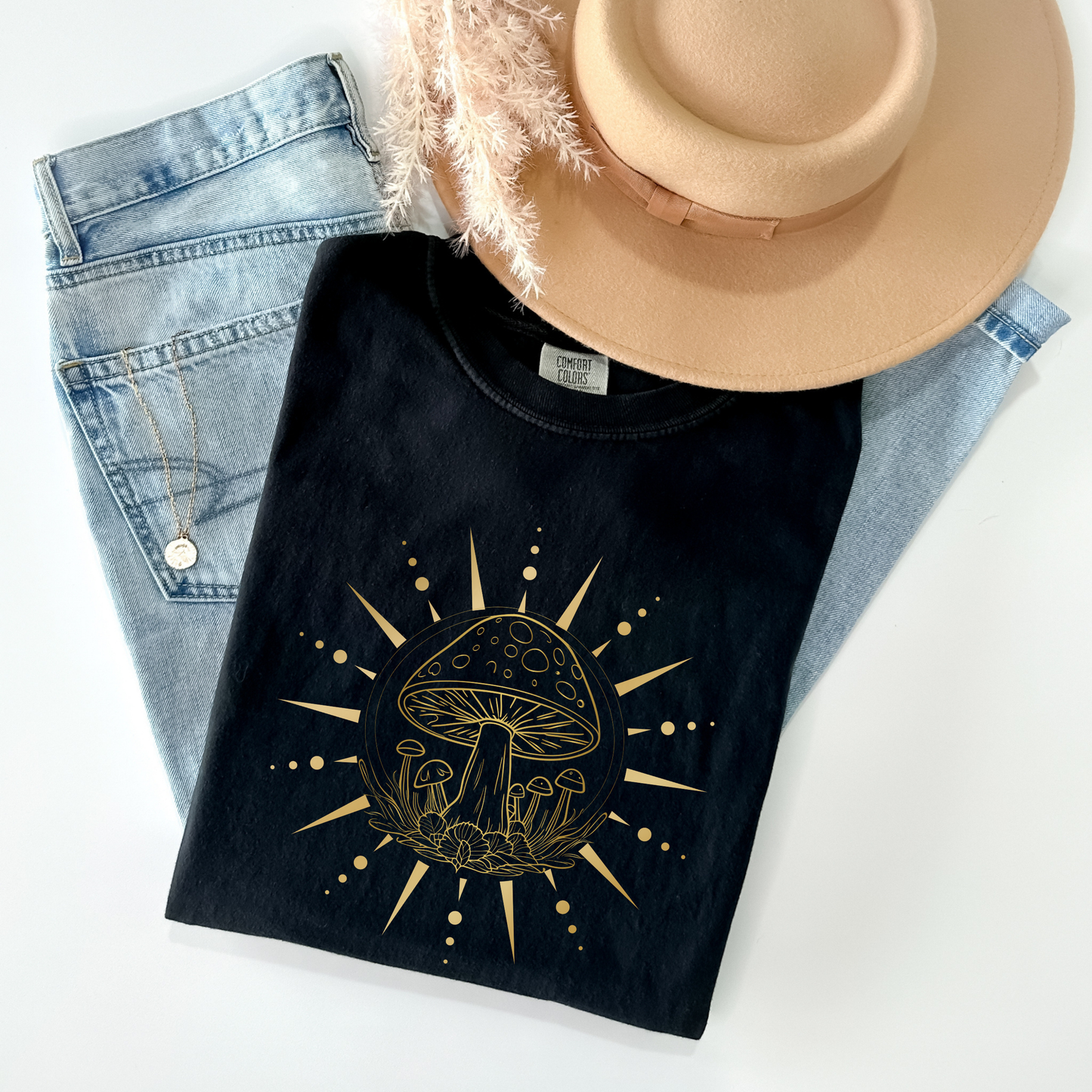 Golden Mushroom T-shirt