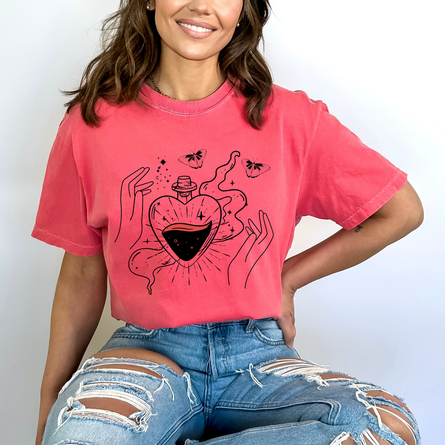 Vintage Heart Potion T-Shirt