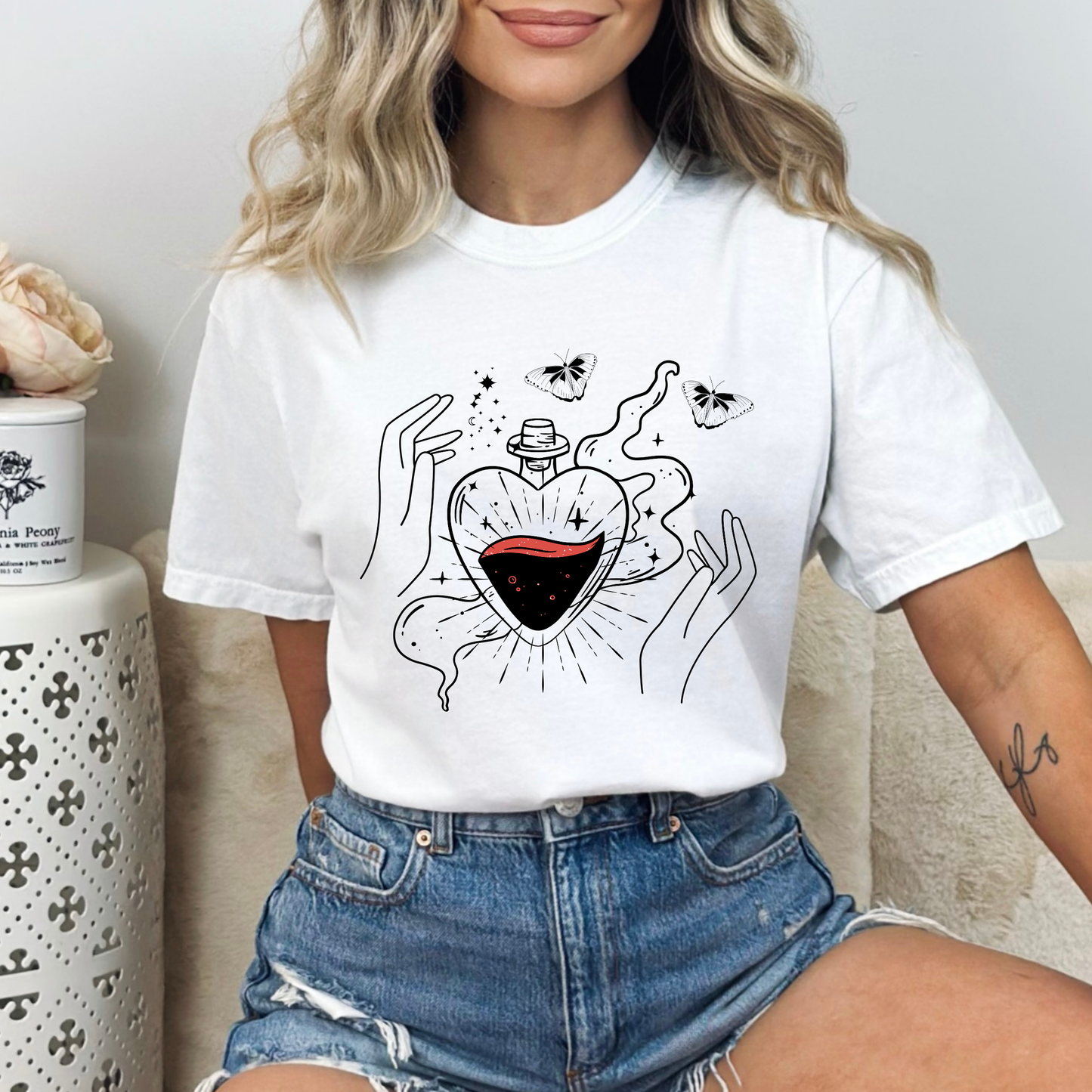 Vintage Heart Potion T-Shirt