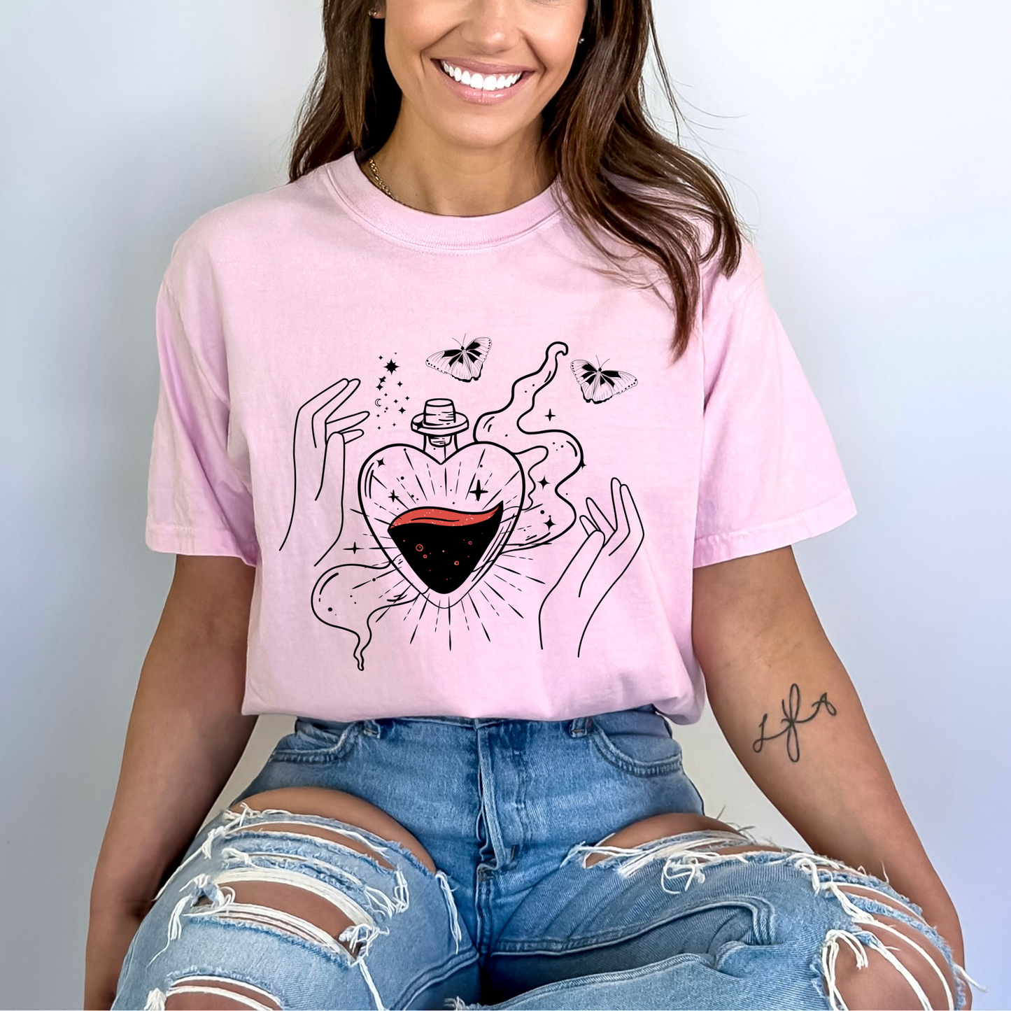 Vintage Heart Potion T-Shirt