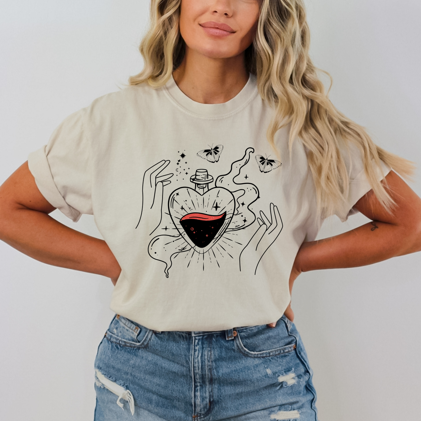 Vintage Heart Potion T-Shirt
