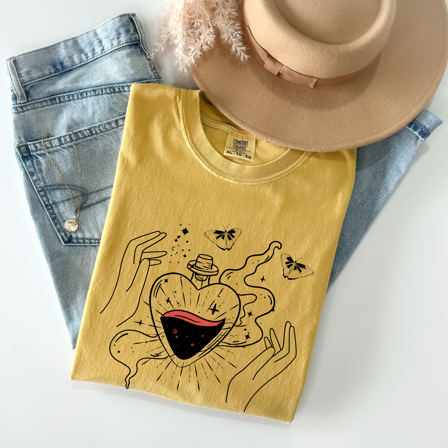 Vintage Heart Potion T-Shirt