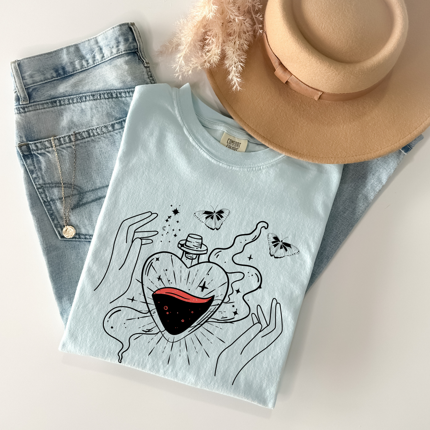 Vintage Heart Potion T-Shirt