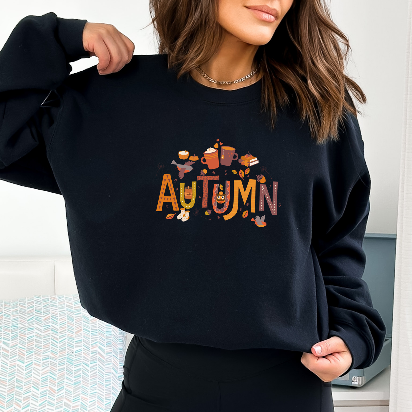 Cute Owl Autumn Sweatshirt