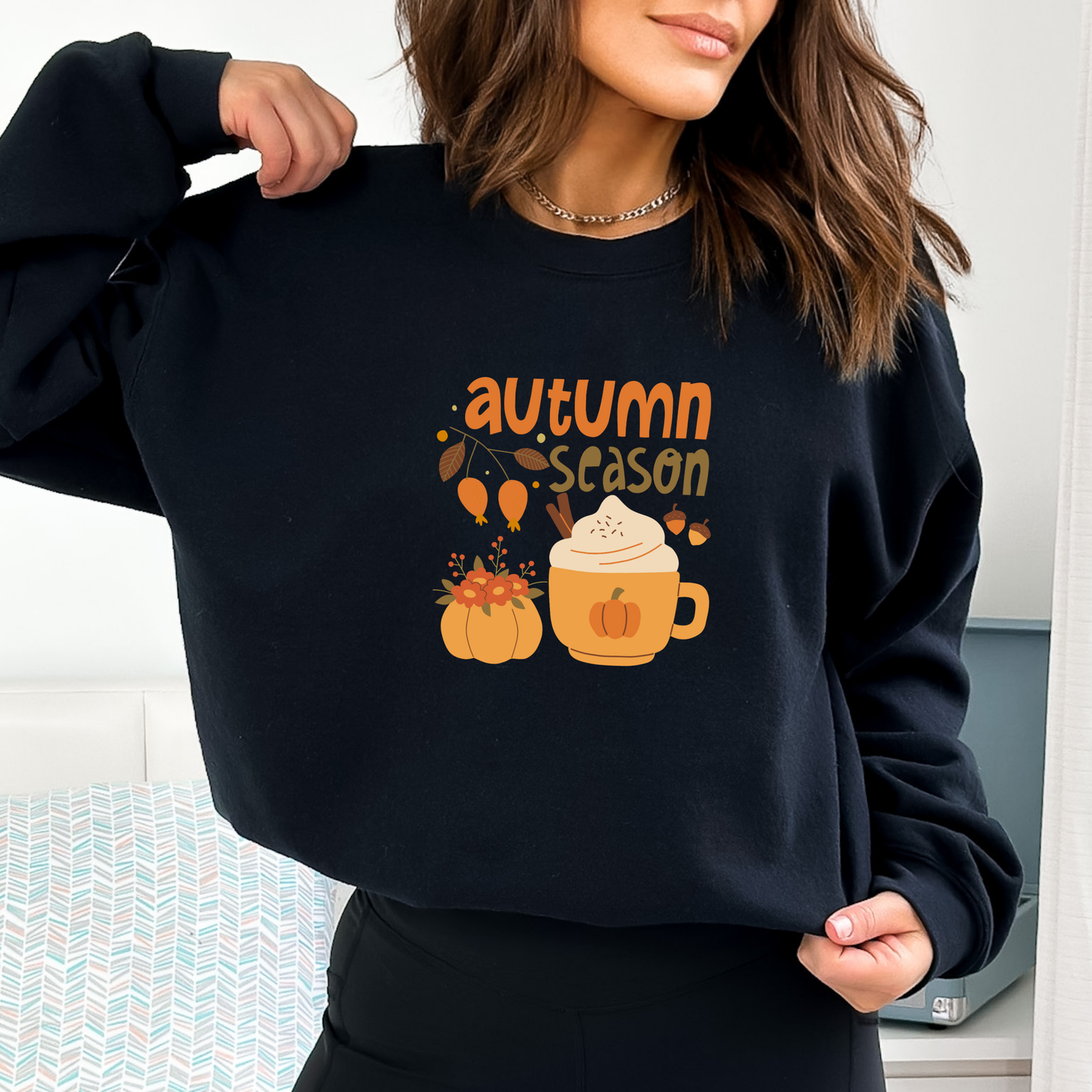 Autumn Season Pumpkin Spice Lover Sweatshirt