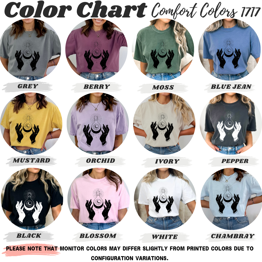 Celestial Boho Magic Potion T-Shirt