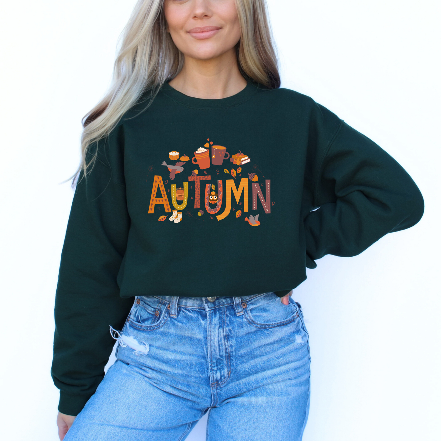 Cute Owl Autumn Sweatshirt