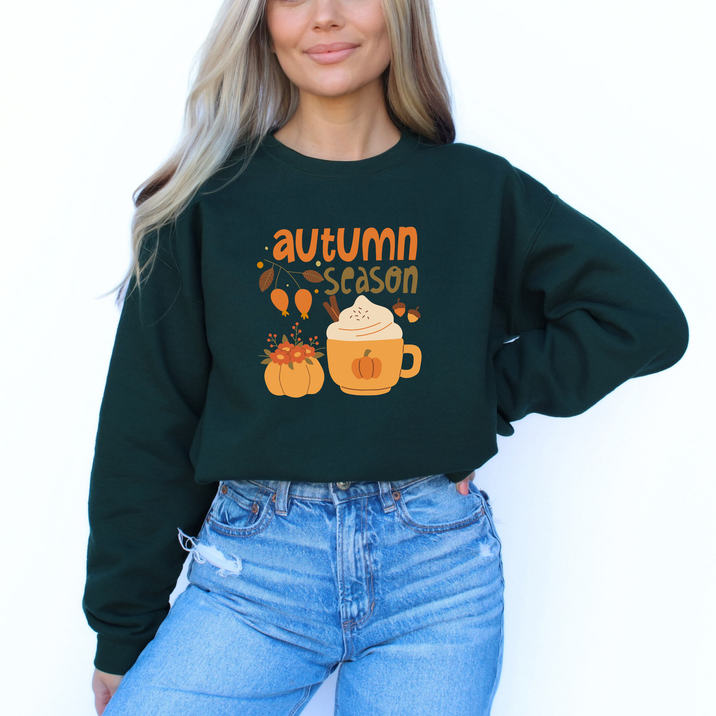 Autumn Season Pumpkin Spice Lover Sweatshirt