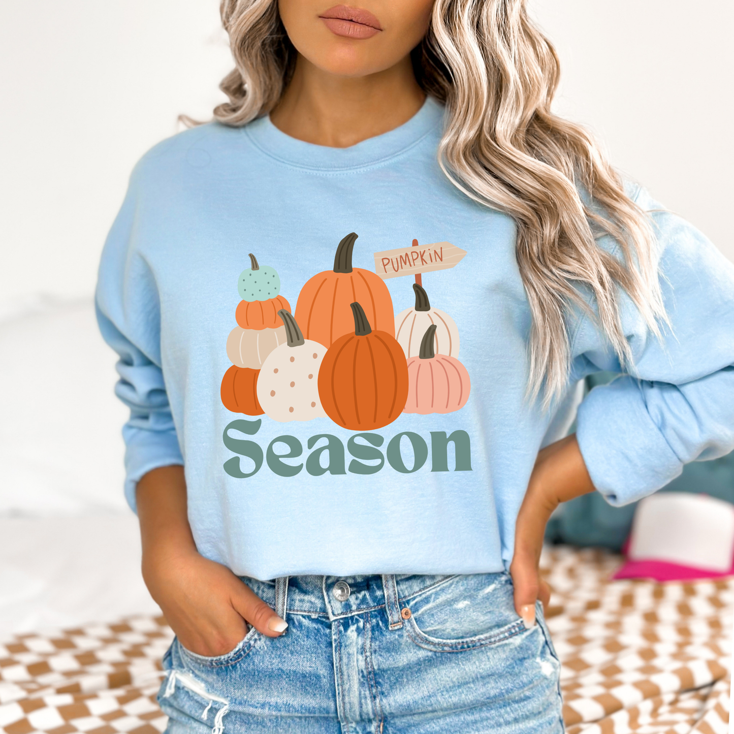 Cozy Autumn Pumpkin Sweatshirt