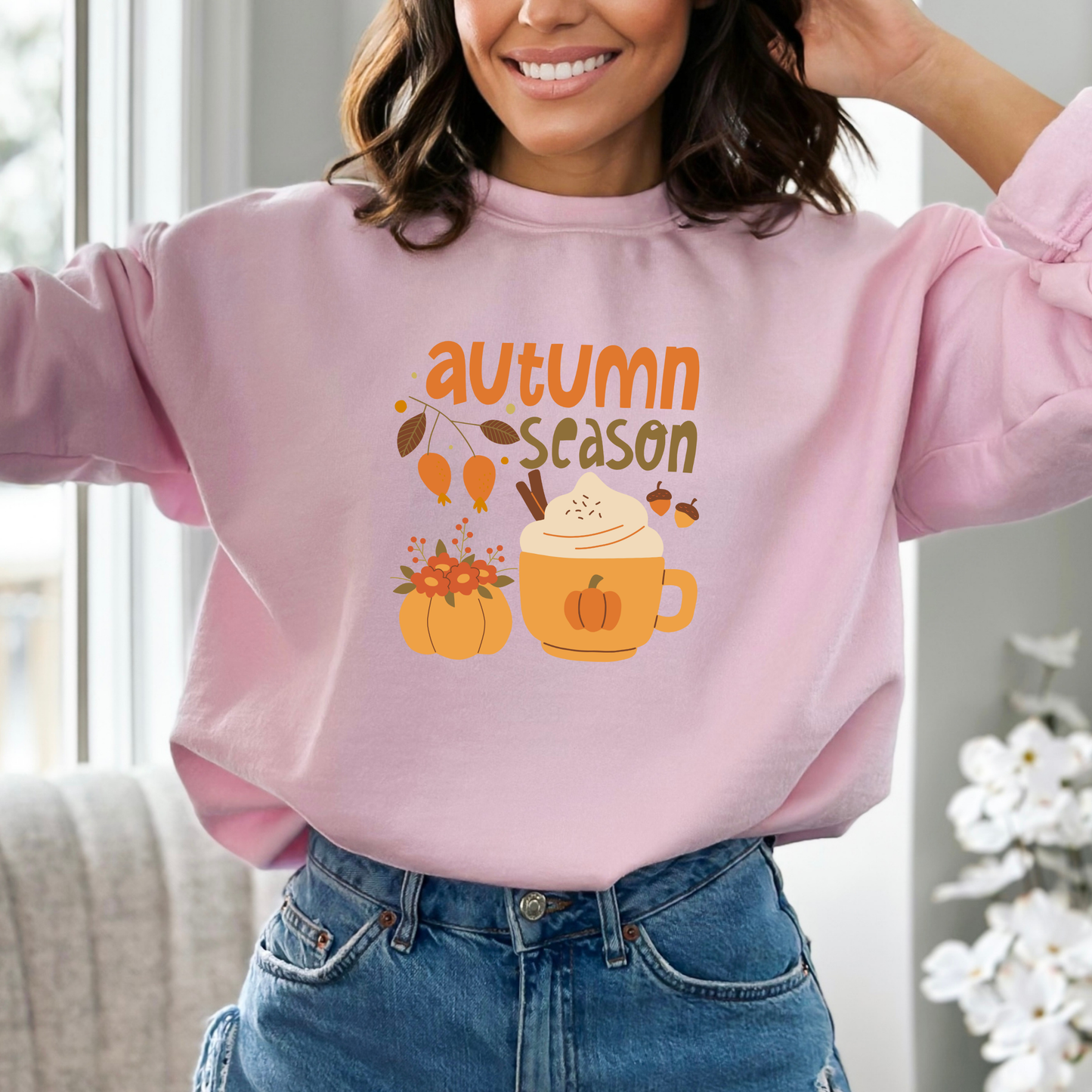 Autumn Season Pumpkin Spice Lover Sweatshirt
