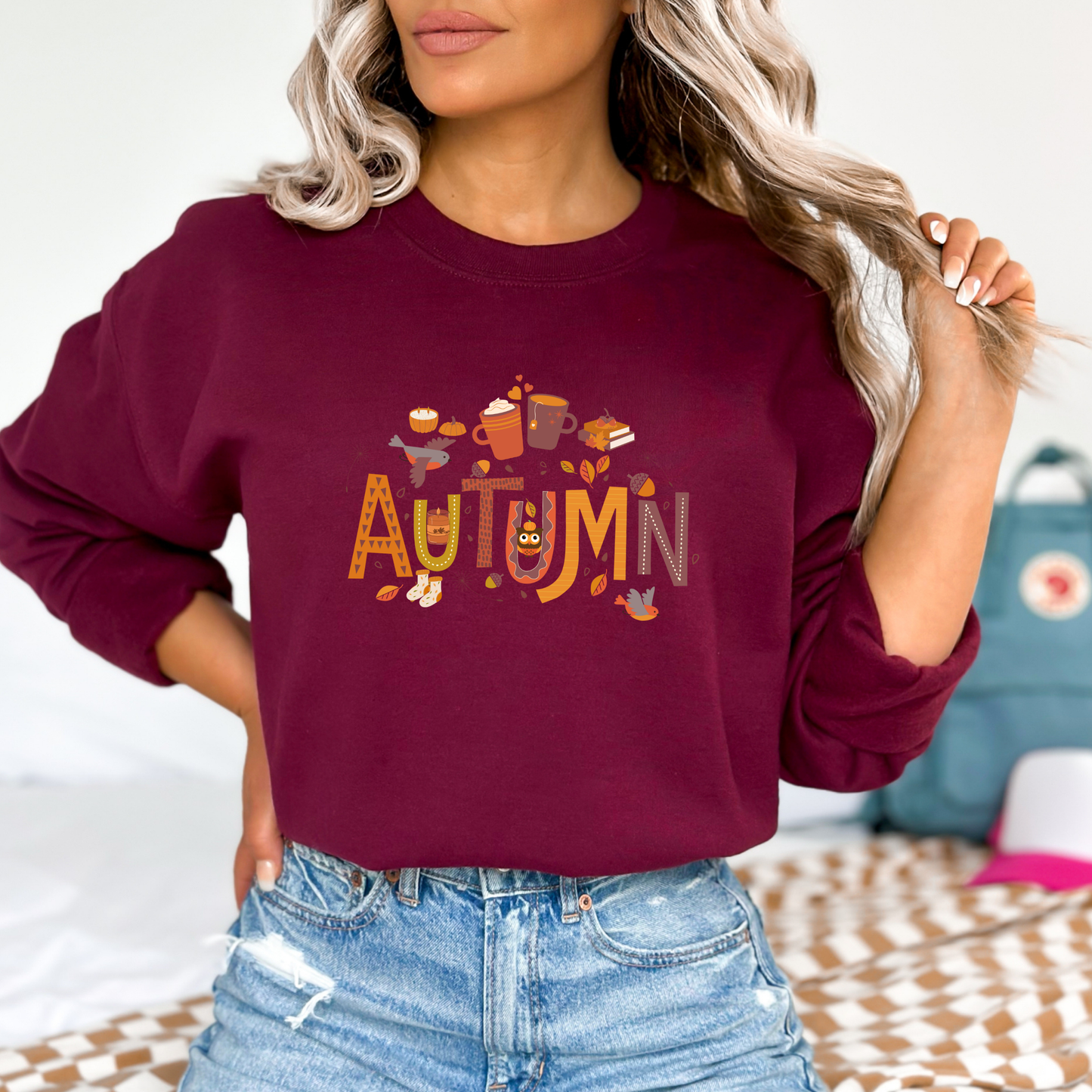 Cute Owl Autumn Sweatshirt