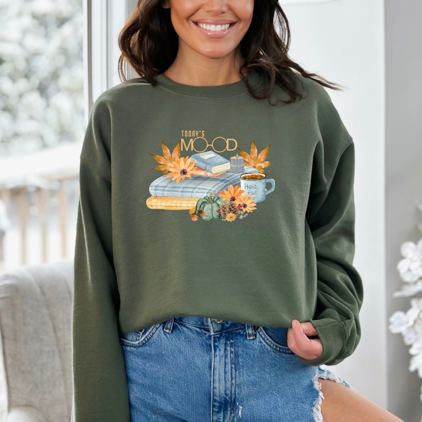 Today's Mood Fall Cozy Sweatshirt