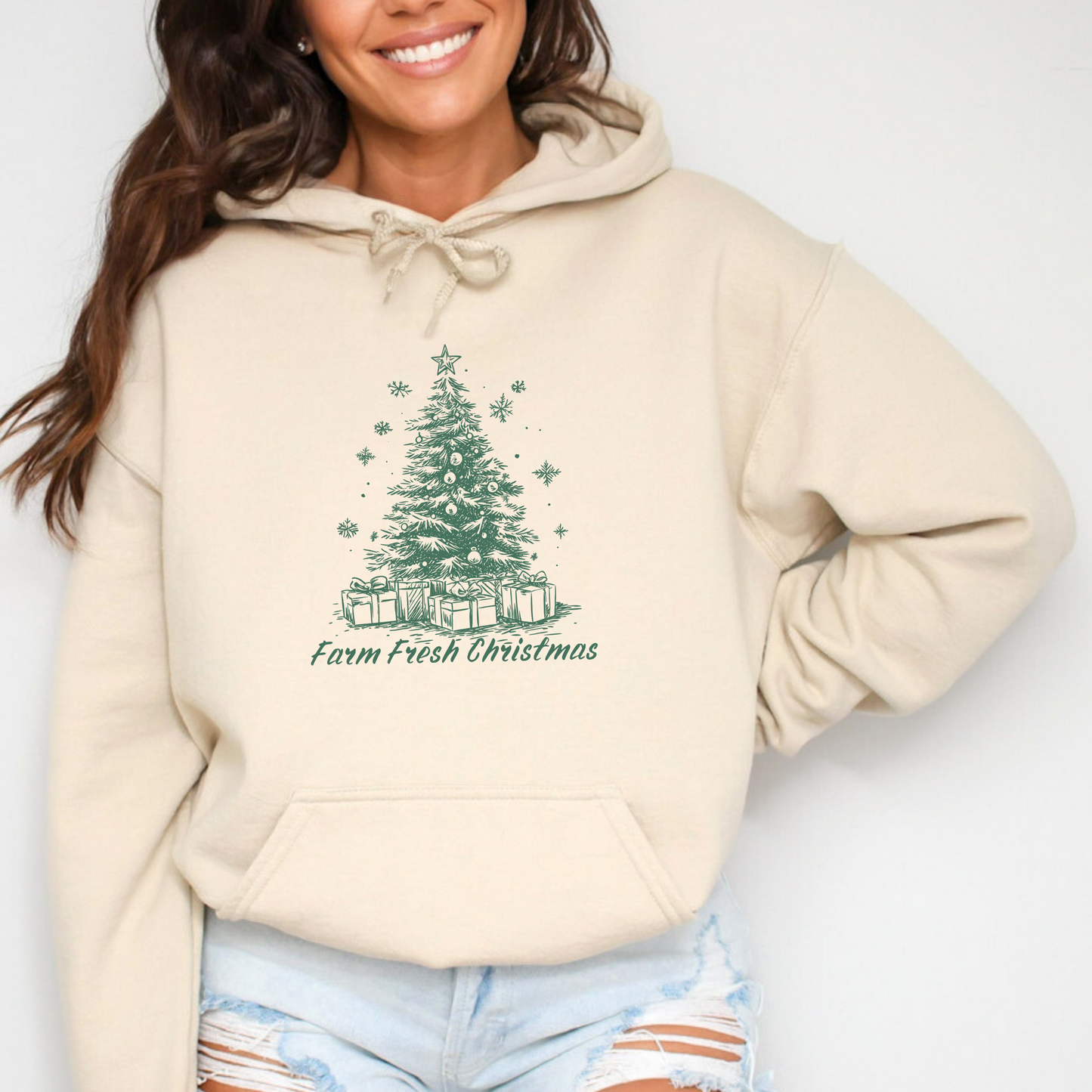 Farm Fresh Christmas Tree Sweatshirt