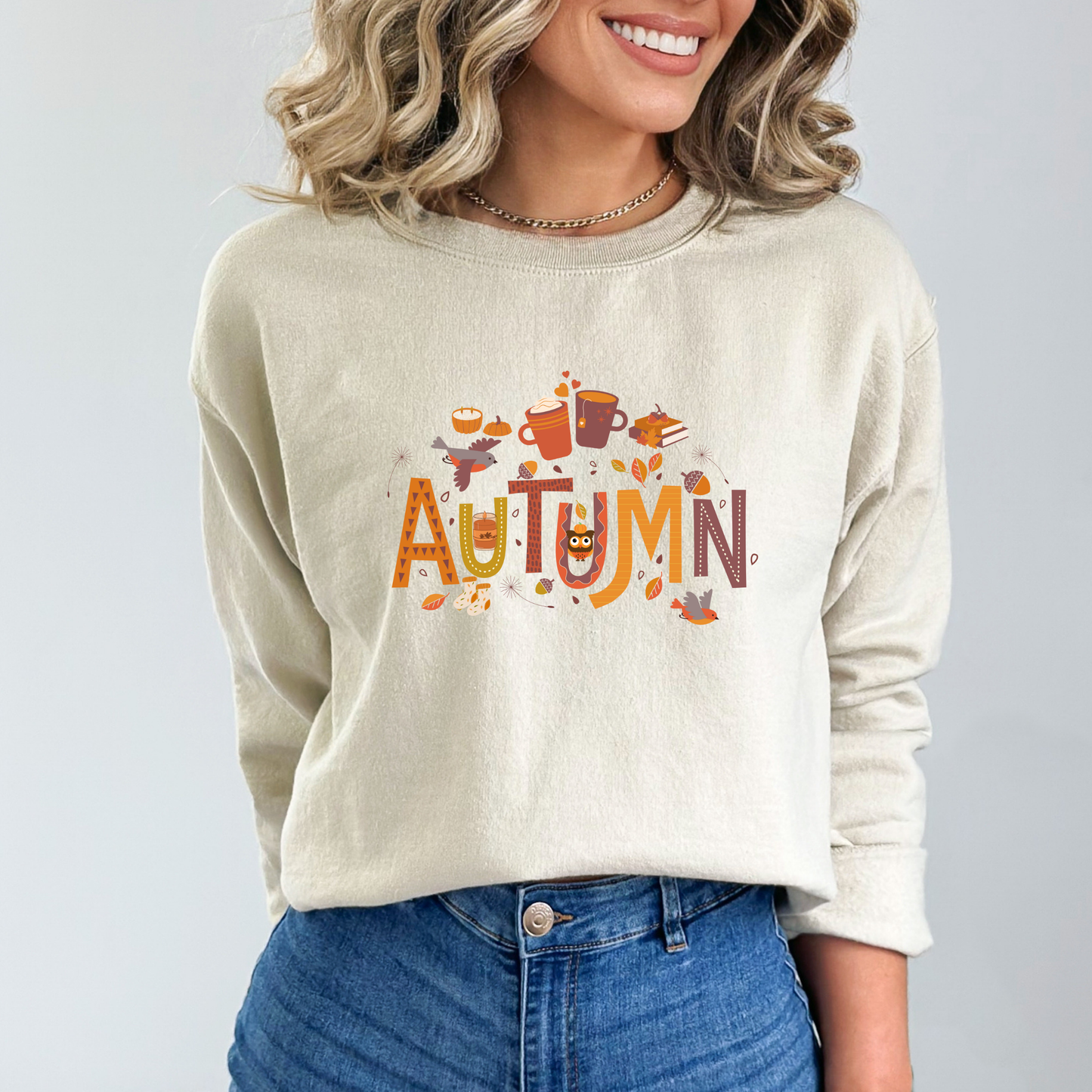 Cute Owl Autumn Sweatshirt