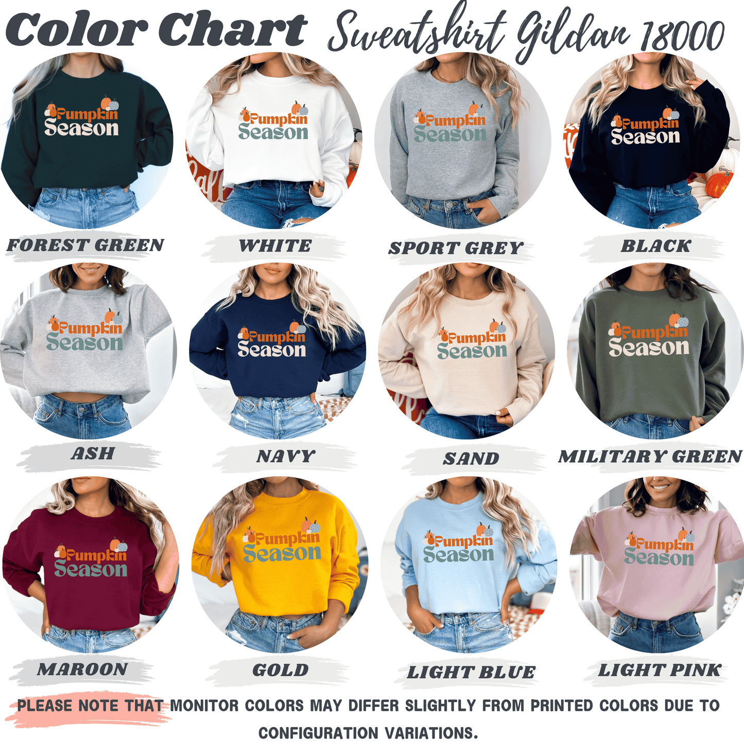 Cute Pumpkin Patch Season Sweatshirt