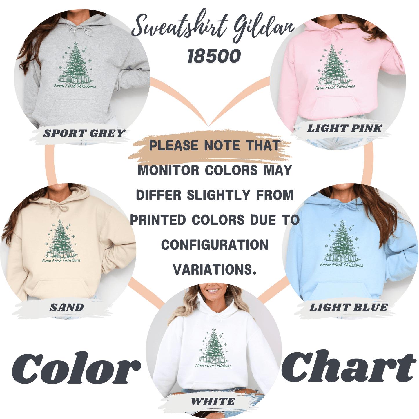 Farm Fresh Christmas Tree Sweatshirt