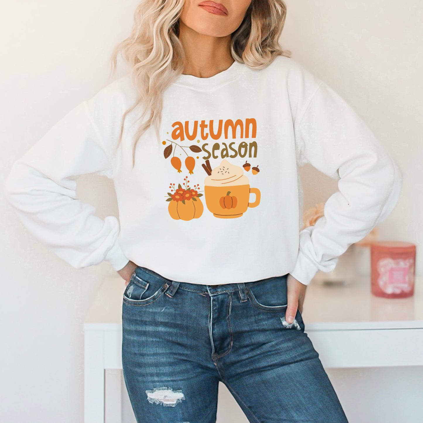 Autumn Season Pumpkin Spice Lover Sweatshirt