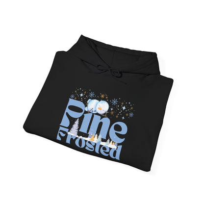 Pine Frosted Funny Snowman Hoodie