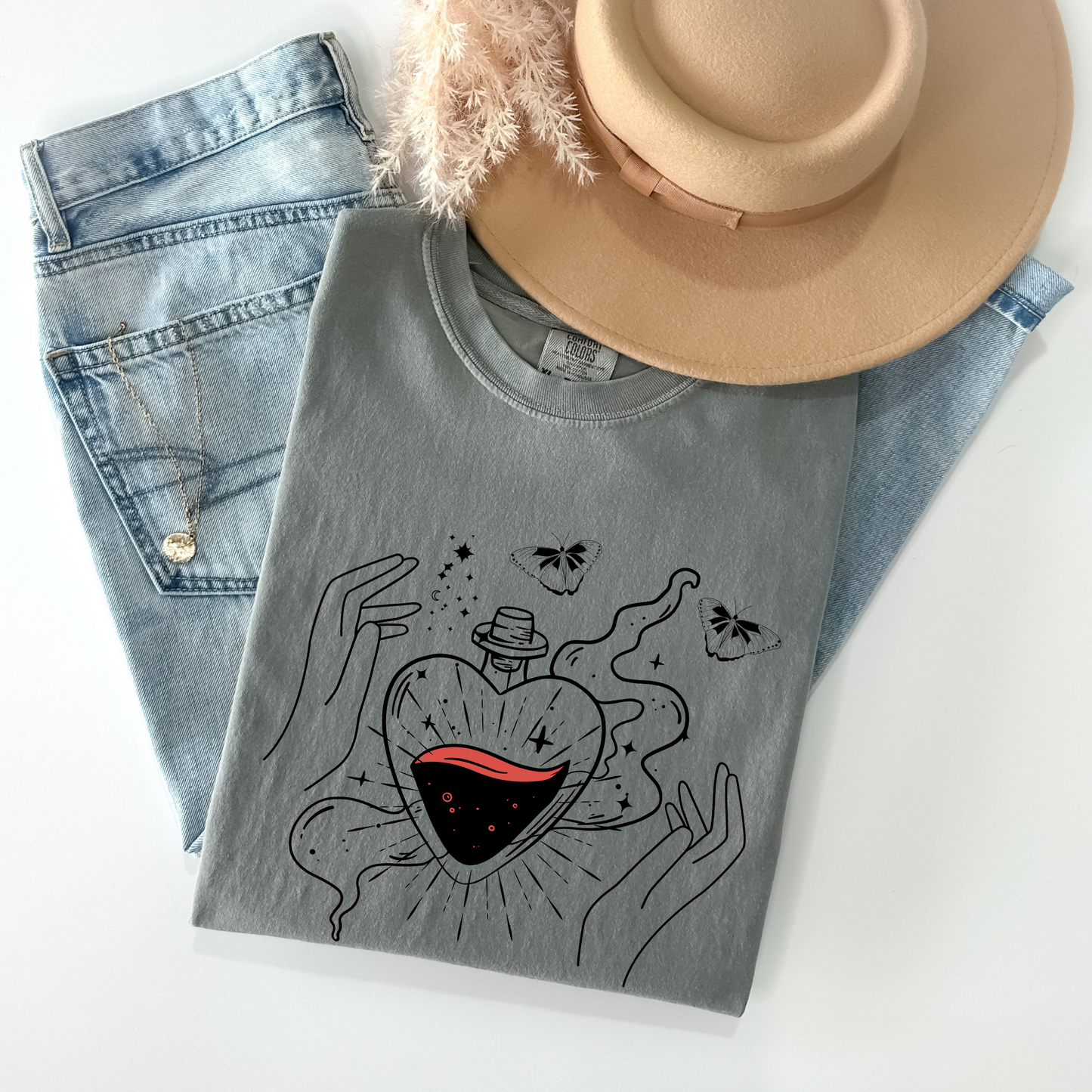 Vintage Heart Potion T-Shirt