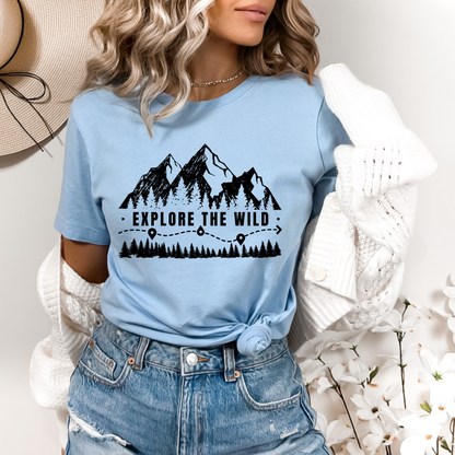 Explorer Tee - Explore The Wild T-Shirt